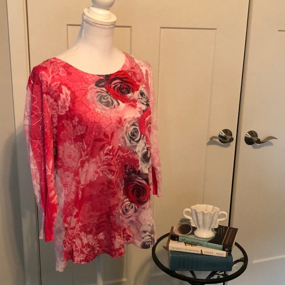 Christopher & Banks Tops - Christopher & Banks L long sleeve tee EUC